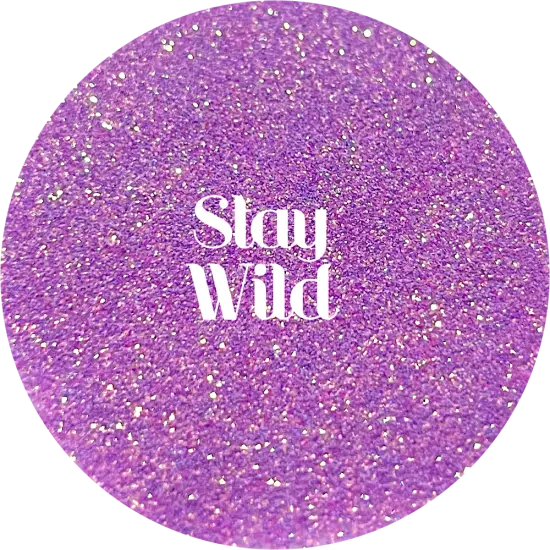 Polyester Glitter - Stay Wild by Glitter Heart Co.&trade; {1}