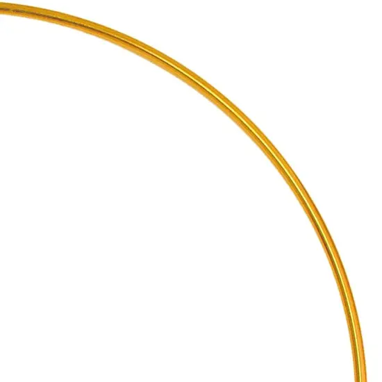 John Bead 9" Brass Metal Rings, 25pcs {2}