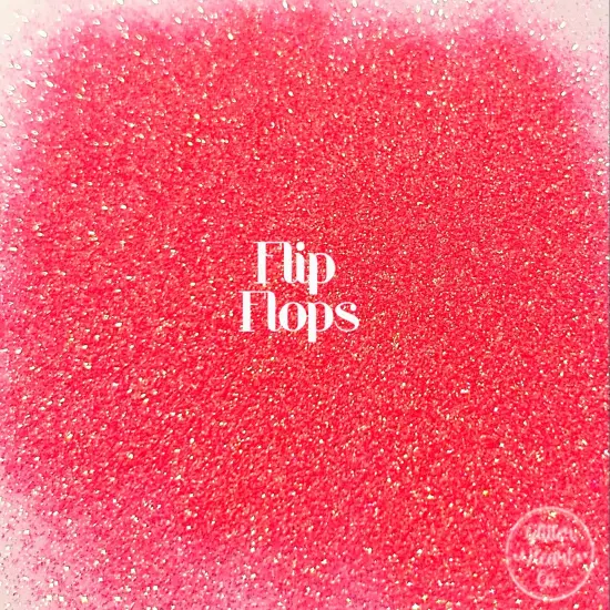 Polyester Glitter - Flip Flops by Glitter Heart Co.&trade; {3}