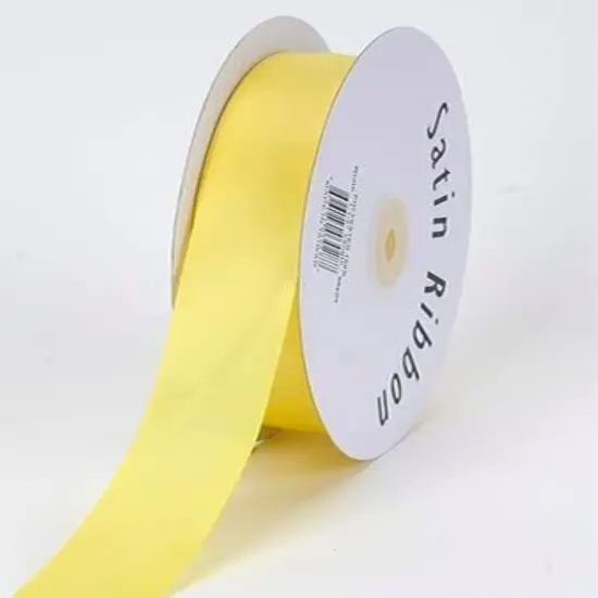 Kitcheniva Satin Ribbon DIY Crafts 100 Yards 5/8" Baby maize {1}