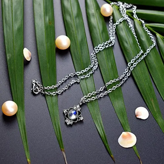 36 Feet Silver Stainless Steel Link Cable Chain with 20 Lobster Clasps and 30 Jump Rings for Men Women Jewelry Chain DIY Making, 2.0mm {2}