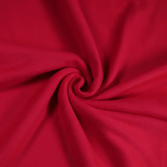 FabricLA | Fleece Fabric By The Yard | 72"X60" Inch Wide | Anti Pill Polar Fleece | Soft, Blanket, Throw, Poncho, Pillow Cover, PJ Pants, Booties, Eye Mask - Red (2 Yard) {1}