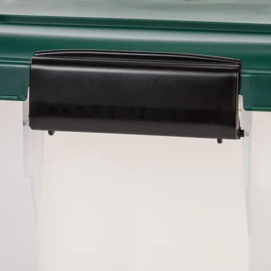 IRIS Remington&reg; 55 Quart Airtight Container, Green {6}