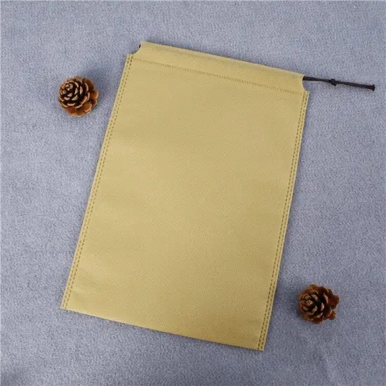 Kitcheniva Shoe Travel Portable Pouch Drawstring Tote Storage Bag Khaki {1}