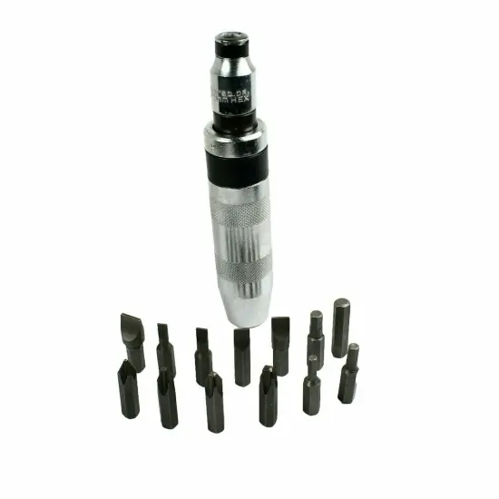 Kitcheniva 14 Pcs Heavy Duty Impact Screwdriver SAE Reversible Tool {2}