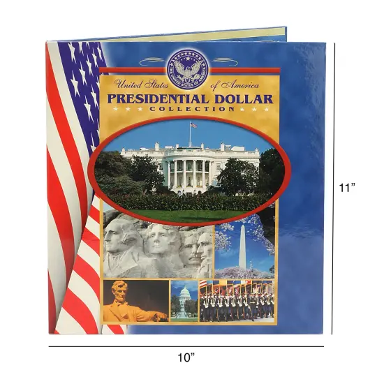 United States Presidential Dollar Collectible Album Coin Holder {4}