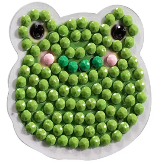 24 Pieces Valentines Day Cards for Kids Classroom -Pet Buddies Diamond Painting Kits -Perfect Valentines Day Gifts for Kids School Exchange w Boys & Girls-Each Includes Animal Gem Craft Activity & Sticker {4}