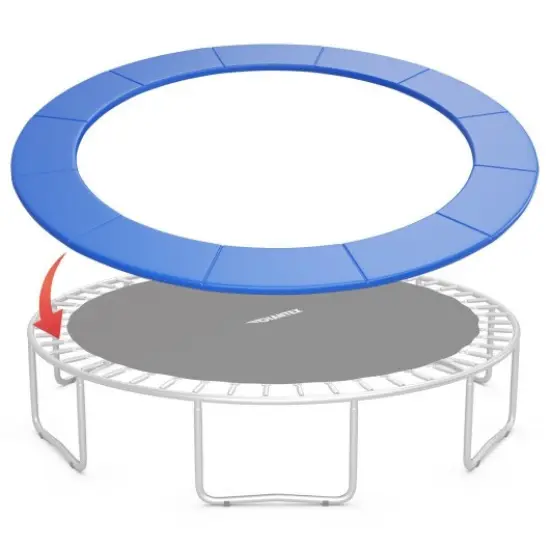 Safety Round Spring Pad Replacement Cover Blue {1}
