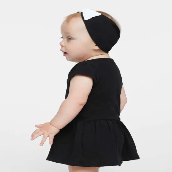 Baby Cotton Rib Dress, Various Sizes by Rabbit Skins&reg; White {3}