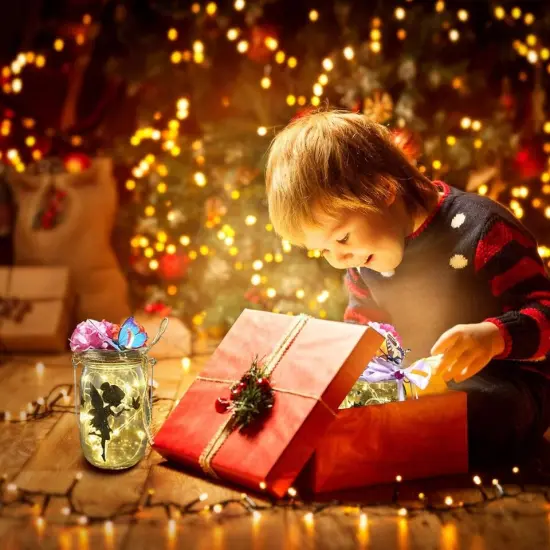 DIY Fairy Lantern Craft Kit Night Light Toy Set Christmas Gift {1}