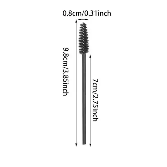 Kitcheniva 50-Pcs Disposable Eyelash And Eyebrow Brush Pink {4}