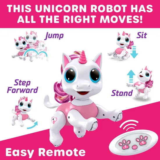 Power Your Fun Robo Pets Unicorn Toy for Girls and Boys {3}