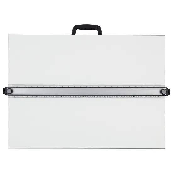 Acurit PXB Drawing Boards for Artists and Designers - Portable Workspace for Drawing, Sketching, Drafting, Painting - Fixed Angled Laminated Surface with Ruler and Parallel Motion Bar {5}