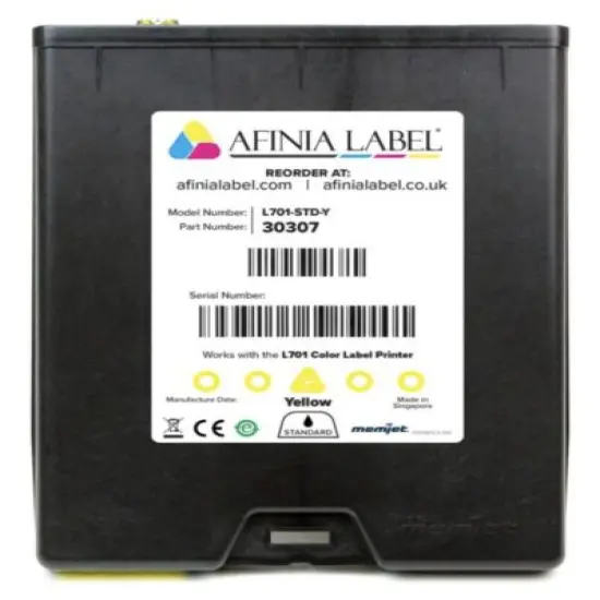 Afinia L801 Memjet Yellow Ink Cartridge 250 ml 22460 {1}