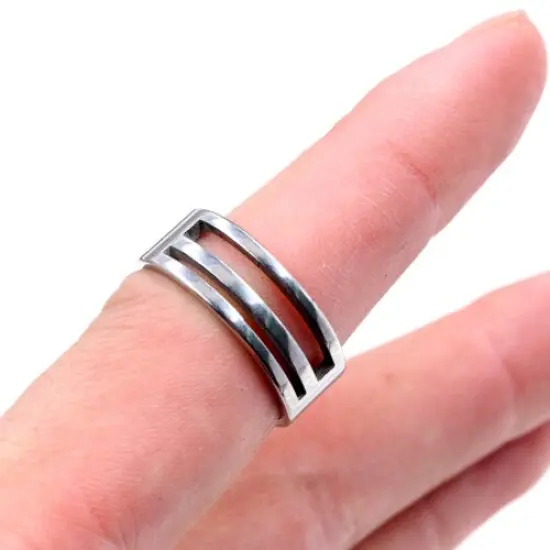 Kitcheniva 1 Piece DIY Jump Ring Opening Closing Making Tool Stainless Steel Finger {2}