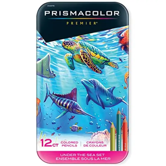 Premier Colored Pencils, Soft Core, Under the Sea Set, 12 Count {2}