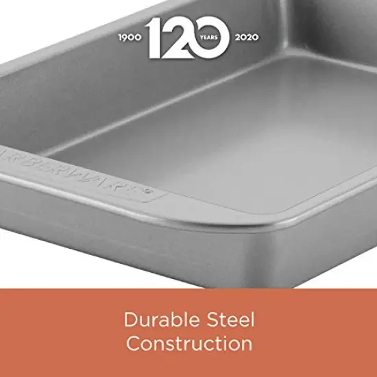 Nonstick Bakeware Nonstick Baking Pan / Nonstick Cake Pan, Square - 9 Inch, Gray {4}