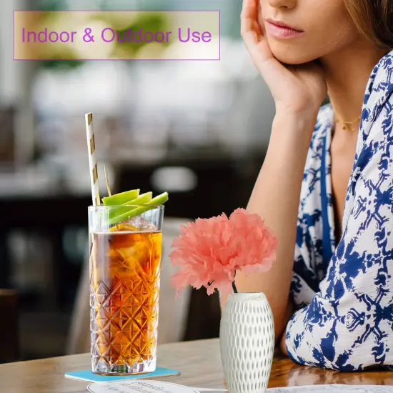 Set of 100: Peach Carnation Flower Picks | 5-Inch | 3.5" Wide | Lifelike Silk Blooms | Floral Picks | Party & Event | Home & Office Decor, Floral Home by Artificial Flowers {4}