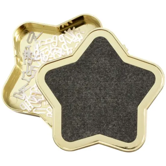 Star Grad Letter Board DecoSet Cake Decoration {5}