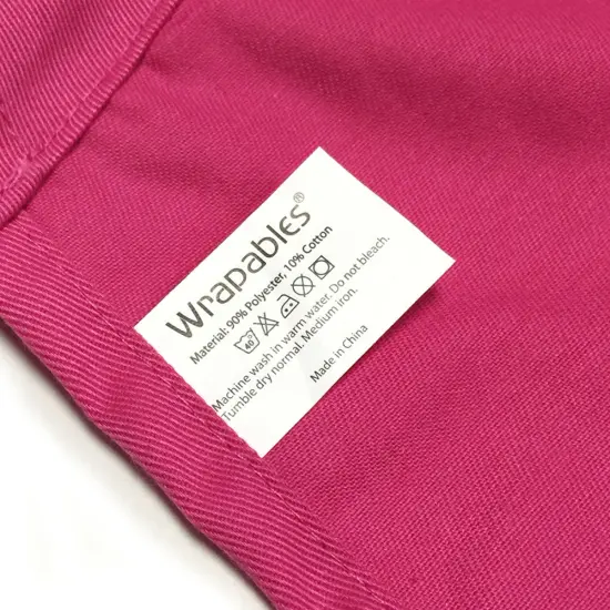 Wrapables Butterfly Girl Adjustable Work Apron, Hot Pink {5}