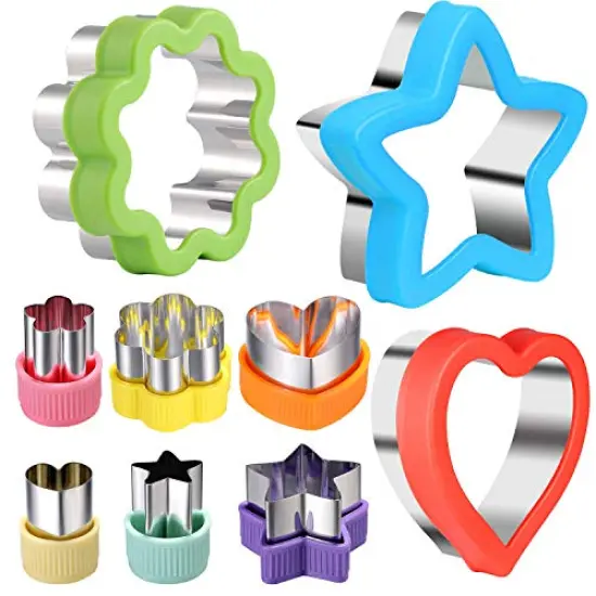 Cutter Shapes Set Different Sizes Cookie Cutters Set Fruit Cookie Pastry Stamps Mold {1}