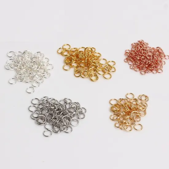 Kitcheniva 20 Pcs Filled Brass Open Jump Rings DIY {2}