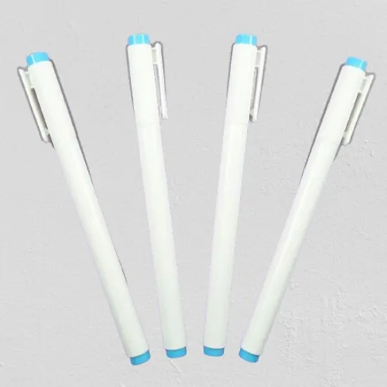 4Pcs Blue UV Blacklight Reactive Invisible Ink Marker Set {1}