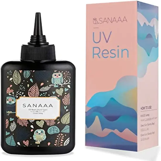 UV Resin Clear Hard Type 100g Transparent UV Curing Ultraviolet Cure Resin, Solar Cure Sunlight Activated Resin for DIY Resin Jewelry Making {1}