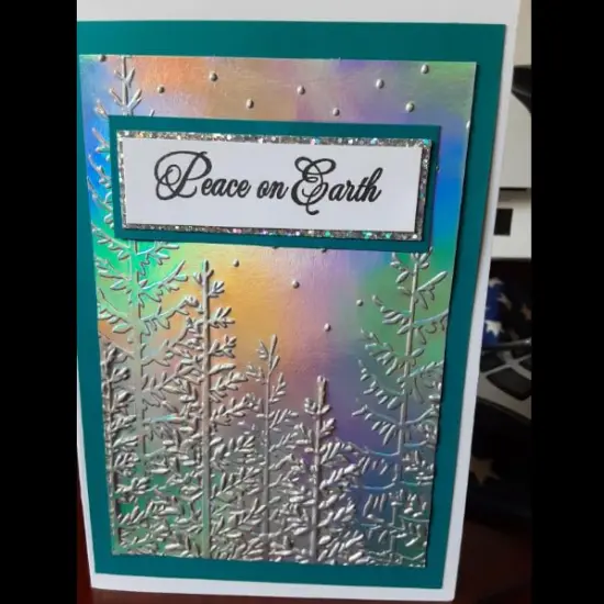 3D Tree Woodland Background Plastic Embossing Folders for Card Making Scrapbooking and Other Paper Crafts {6}