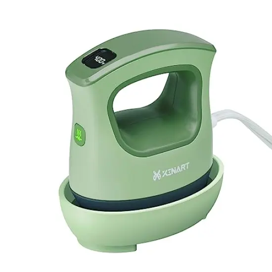 Mini Heat Press Small Heat Press Machine for T-Shirts (Temp: 285℉-400℉) Mini Iron Press Portable Heat Press for HTV Vinyl and Sublimation Projects-Green&hellip; {2}