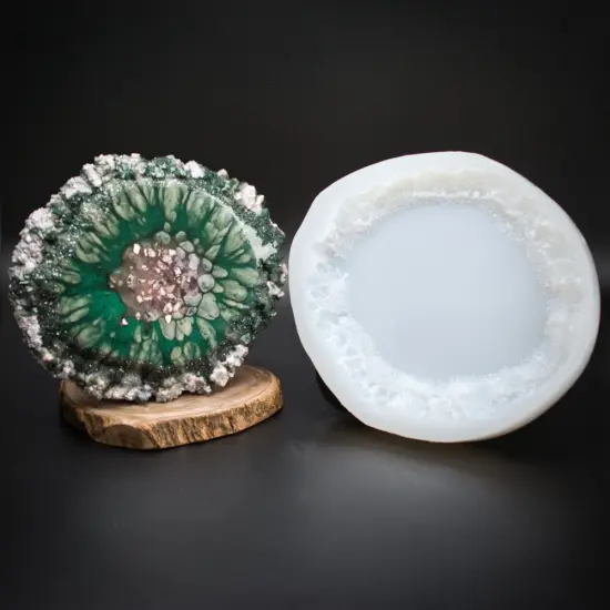 Handmade Crystal Edge Silicone Mold A {1}