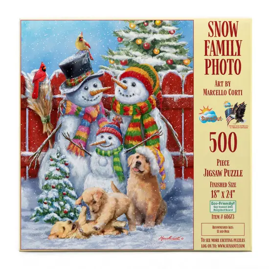 Sunsout Catching Up 500 pc Jigsaw Puzzle 60673 {4}