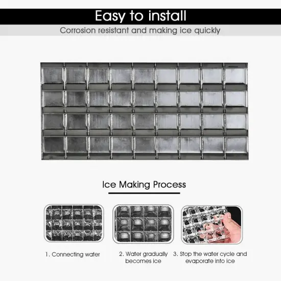 Portable Built-In Stainless Steel Commercial Ice Maker {6}