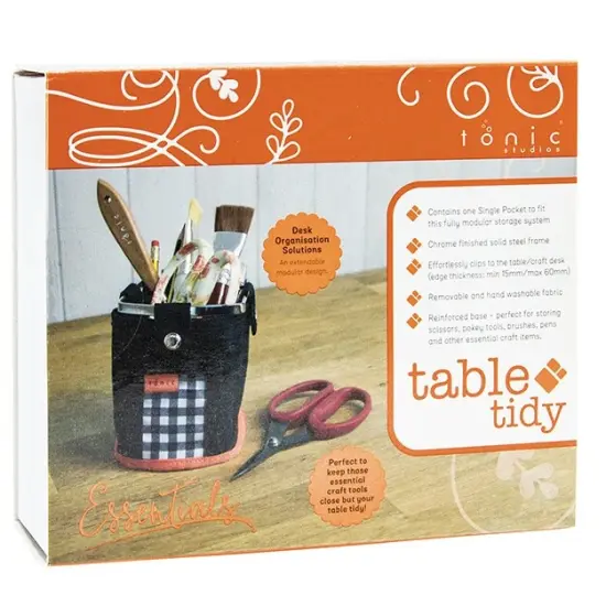 Tonic Studios Table Tidy Single Pocket for Tableside Craft Supply Storage {3}