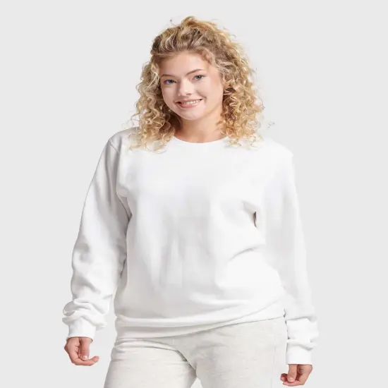 Ultimate Comfort Crewneck Sweatshirt | RADYAN&reg; White {1}