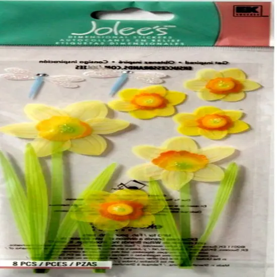 Jolee's Boutique Daffodils Dimensional Stickers {1}