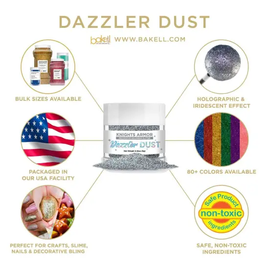Knights Armor Dazzler Dust&reg; 5 Gram Jar {4}
