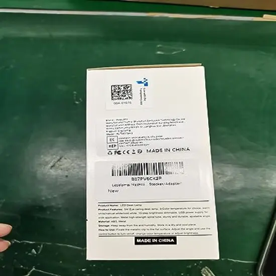 Desk Clip on Lamp for Reading Home Office, 10 Dimmable Brightness 3 Modes, Ring/ Clamp Light for Bed Headboard, Craft, Computer, Video Call {6}