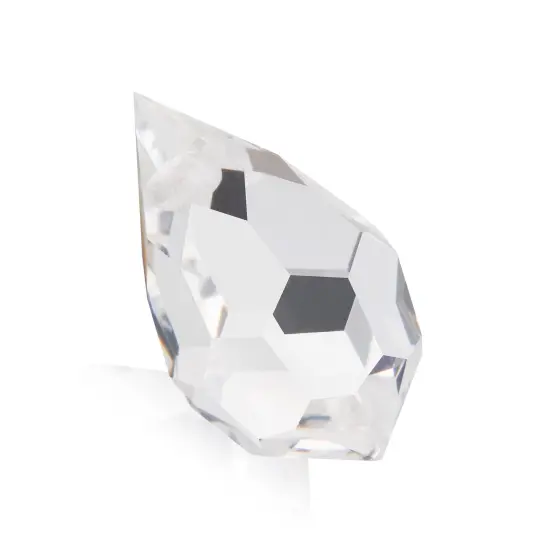 Preciosa 144-Piece Teardrop Glass Pendant, 6x10mm Crystal {1}