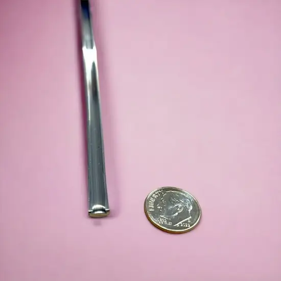 3/16 Round U Lead Came - Flat Sides, Round Bottom [RU-80]-12ft {1}