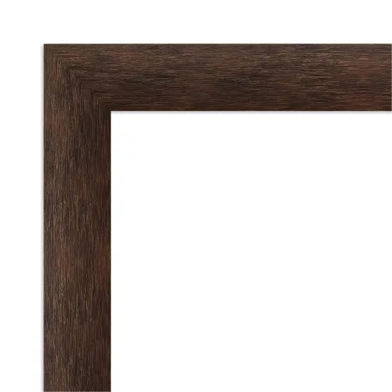 Warm Walnut Narrow Wood Picture Frame {2}