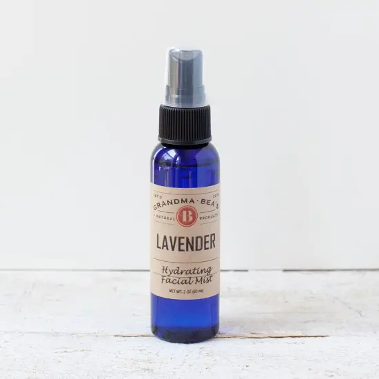 Grandma Bea's Rejuvenating Facial Mist, Lavender, Refresh and Hydrate Skin, Set Makeup, All-Natural Ingredients, 2 oz {1}