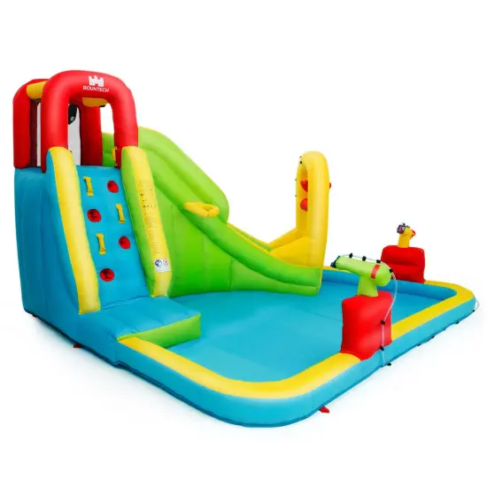 Outdoor Inflatable Water Bounce House with 480W Blower {4}