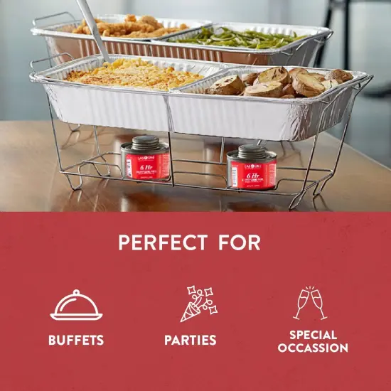 33-Piece Disposable Chafing Buffet Set {3}