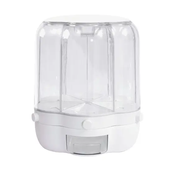 Large Rotating Storage Container 360&deg; Food Grain Rice Dispenser {1}