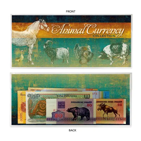 Animal Currency From Around The World {1}