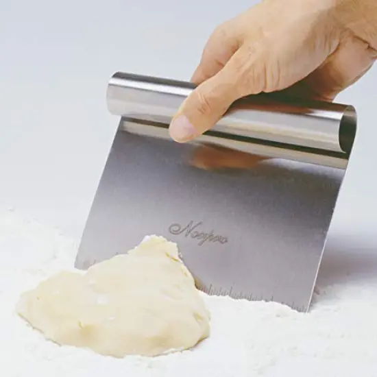 Stainless Steel Scraper/Chopper, 6in/15cm x 4in/10cm {3}