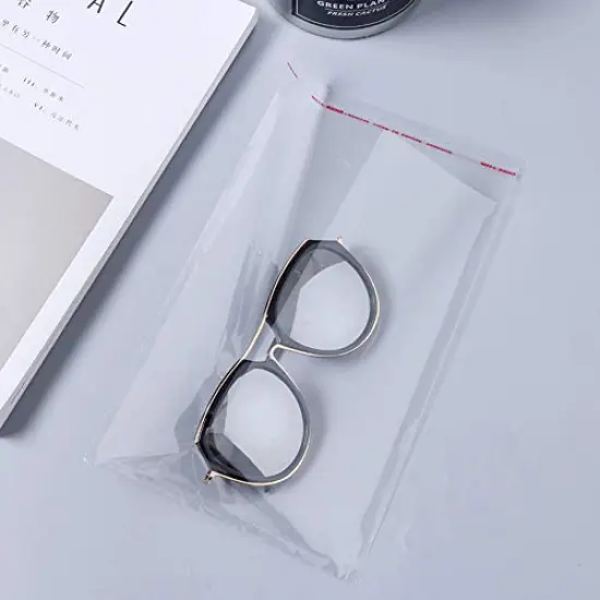 200 PiecesSelf Sealing Cookie Bags, 6x9 Inches Clear Resealable Cellophane Bag for Packaging Gifts,Favors,Products,Candy {2}