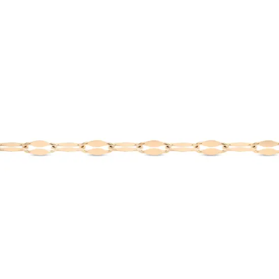 Stainless Steel PVD Coated 2mm Lip Chain 164' Spool 50 meter Gold {4}