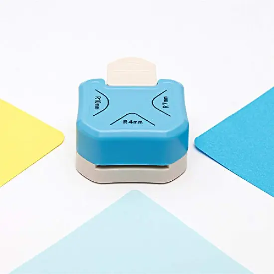 Paper Corner Rounder 3 in 1 （R4mm+R7mm+R10mm）， Punches for Crafts， Cutter ，Envelope Punch Board ，Hole Puncher， Laminate, DIY Projects, Photo Cutter,Card Making Scrapbooking and Journaling {5}